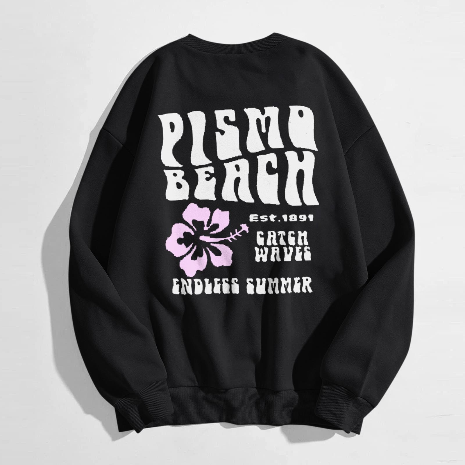 

Женские пуловеры больших размеров, флисовые свитера с длинными рукавами, зимне-осенние наряды L чёрный