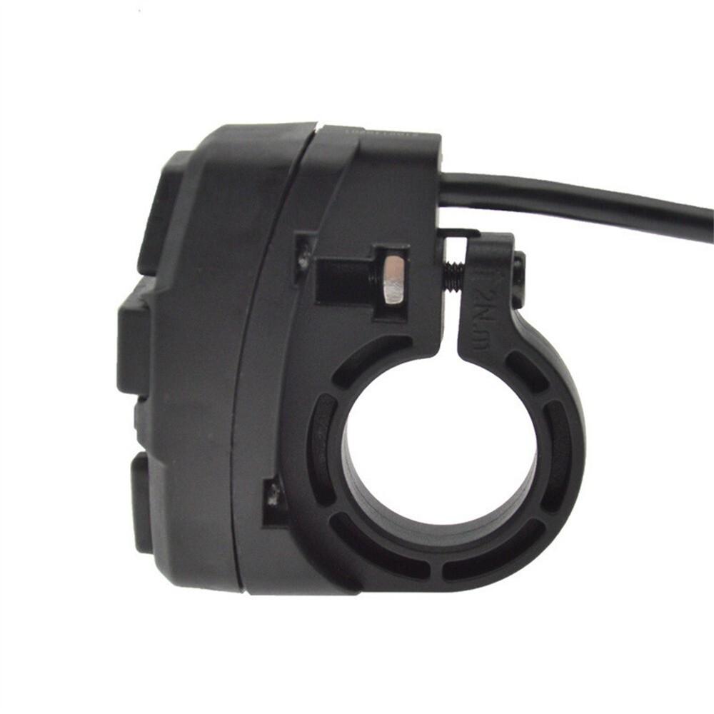 Motorcycle Headlight Horn Turn Light Switch Waterproof For Ebike Scooter Switch
