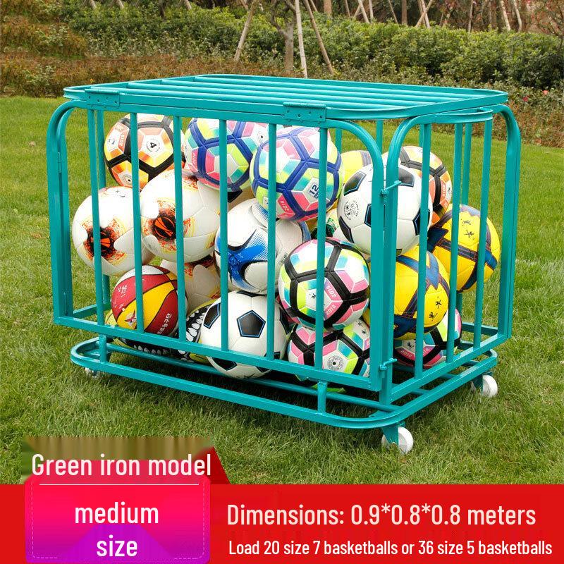 Ning Juli Foldable Mobile Sports Ball Storage Cart