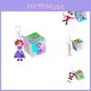 Chaveiro Adorável de Circo com Números Mágicos de Desenho Animado Perfeito Para Sacolas de Presente