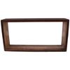 Cornice Scatola Ombra Rettangolare Acrilico Legno Contenitore Desktop Cartolina Fiori Pressati Foglia Secca Vetrina Espositore Campioni Foto