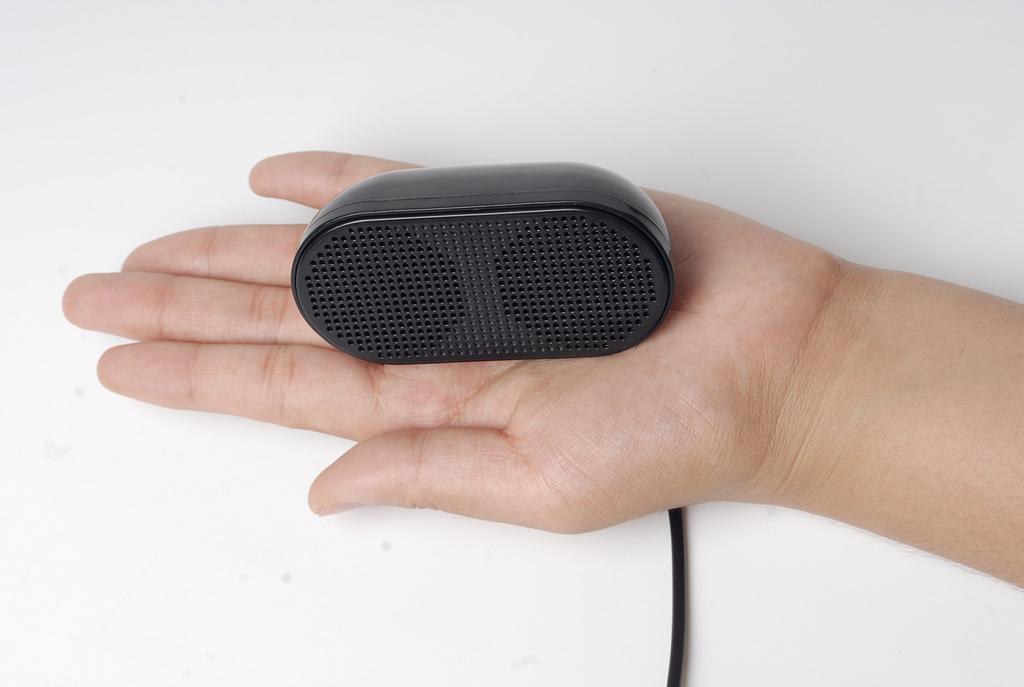 HONKYOB USB Mini Speaker, Computer Speaker, Powered Stereo Multimedia Speaker for Laptop PC (Black)