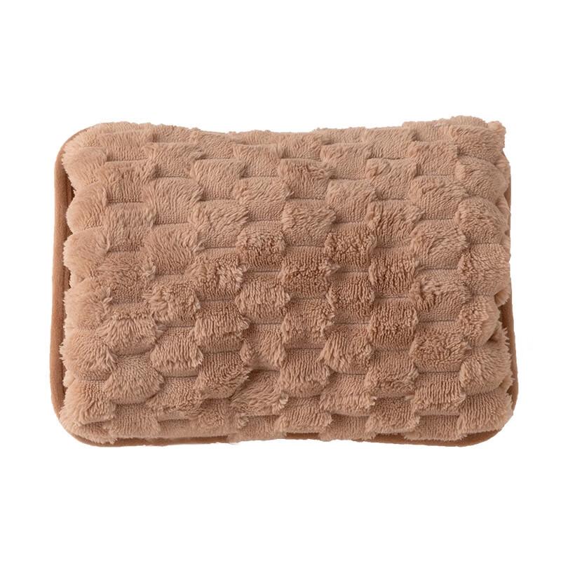 

Lexuere Rechargeable Plush Electric Hot Water Bag with Hand Pockets