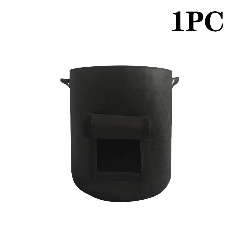 5/10Gallon Felt Plant Grow Bags Nonwoven Fabric Garden Potato Pot Greenhouse Vegetable Growing Bags Moisturizing Vertical Tools