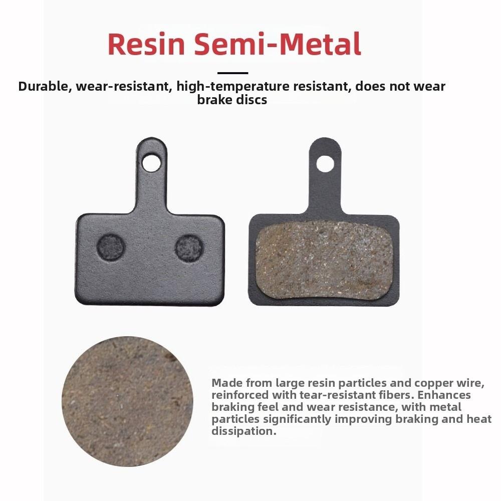 Multi-style Bike Brake Pads Pair Universal Riding Accessories for MTB Mountain Bicycle