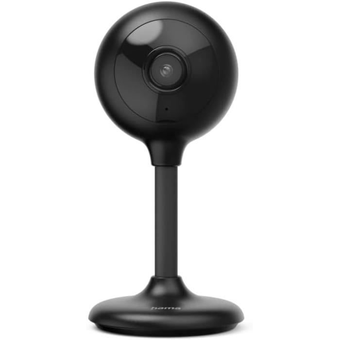 Caméra de surveillance - HAMA - WiFi Intérieure - Vision Nocturne - Détection de Mouvement - 1080p