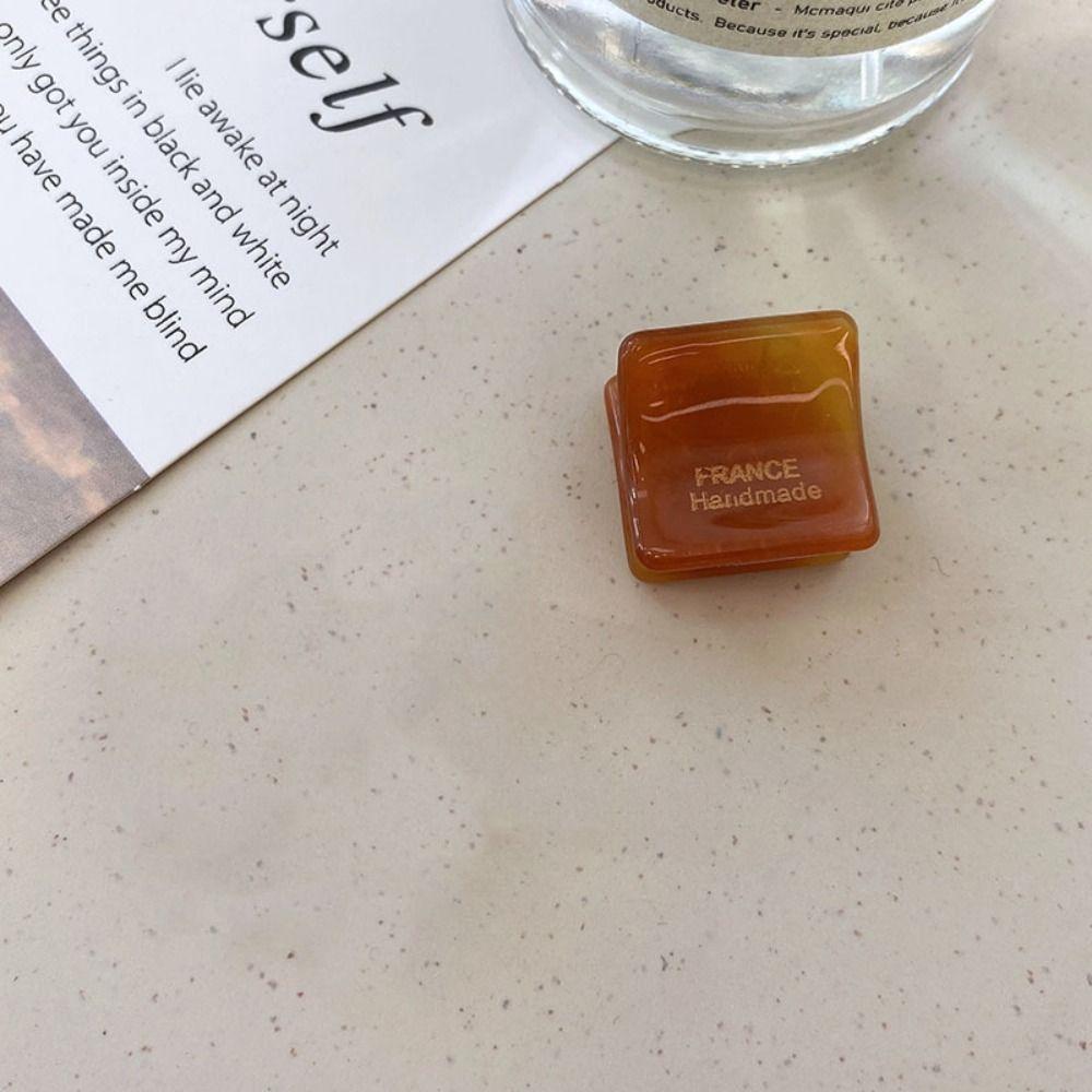 Hair Grab Clip Acetate Hair Clips Acetic Acid Mini Hair Claw Fashion   Girls