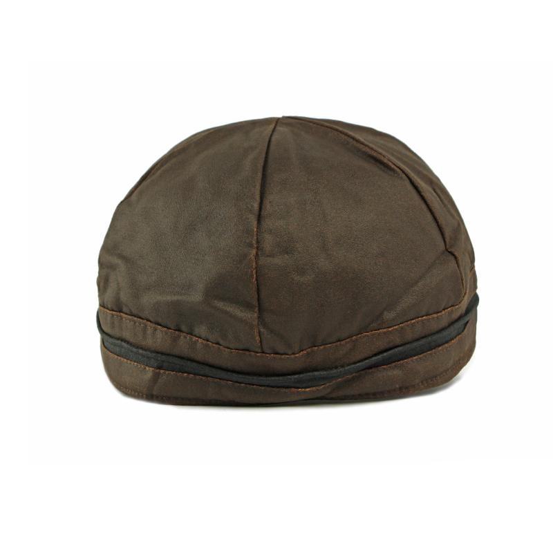 Vintage Cap Men Autumn Winter  Thick Warm Baseball Cap
