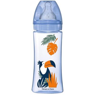 Dodie Initiation+ Anti-Kolik Babyflasche, 3 Geschwindigkeiten, Feuerwehrblau, 330 ml