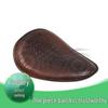Harley Motorbike Universal Brown Crocodile Leather Grain Seat Cushion