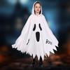 Children Ghost Skeleton Cape With Night Glow For Theater And Cosplay