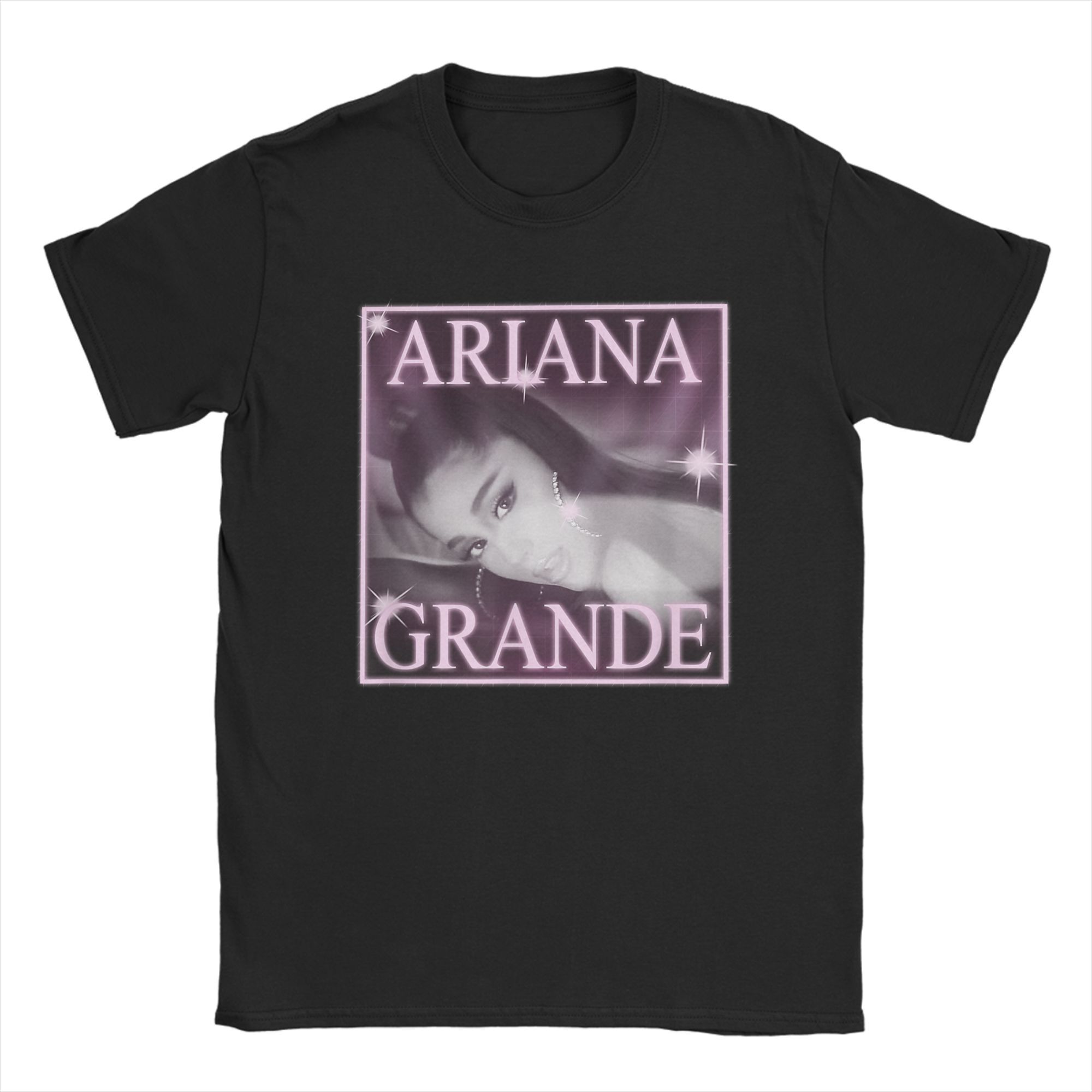 

Футболка з альбомом Ariana Grande Yes And для дорослих, бавовняна футболка американської співачки, літня футболка з круглим вирізом, трендова футболка, оверсайз топ L