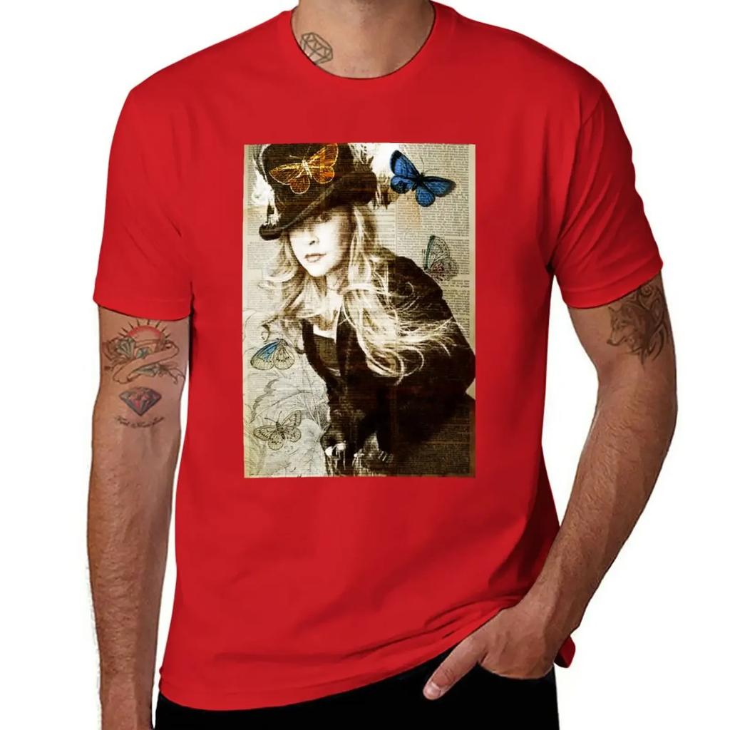 Stevie Nicks T-Shirt sublime cute tops boys whites black t shirts for men