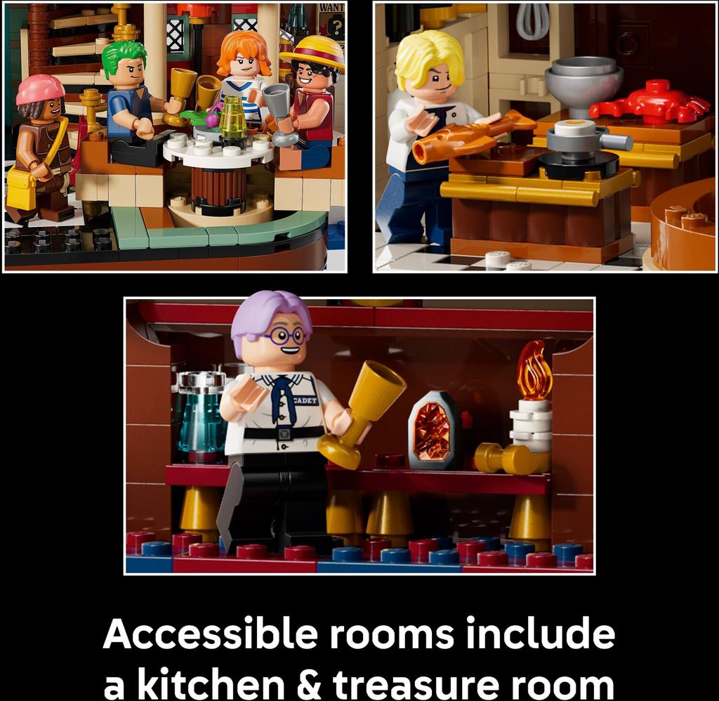 LEGO конструктор One Piece – Schiff, – Set Baratie (75640)