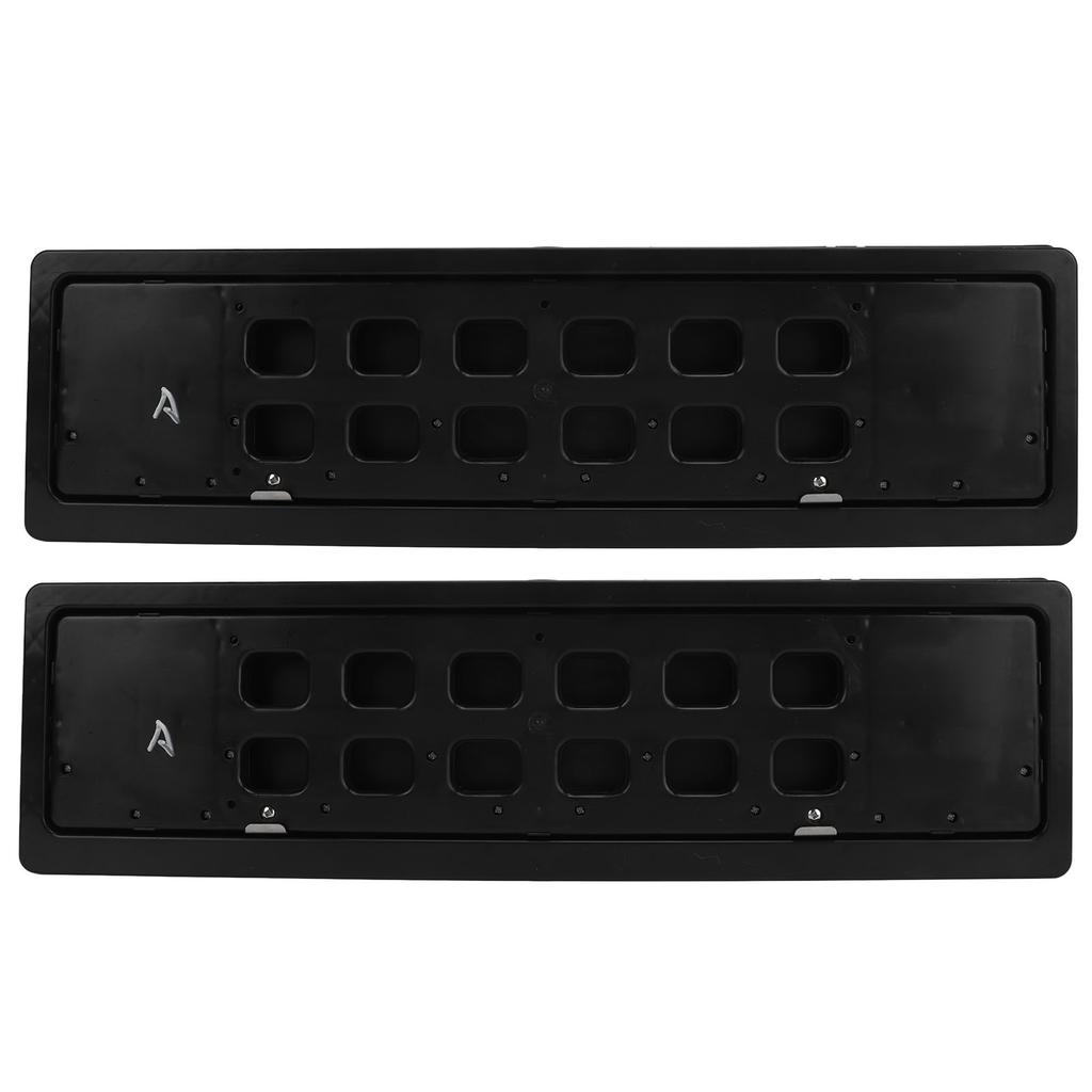 Electric License Plate Holder Bracket with Remote Control Rust Proof Weatherproof Universal for