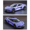 1/24 Koenigsegg Gemera GT Supersportwagen Legierung Diecast Modellauto Sound und Licht Zuhause Trendige Ornamente Exquisite Simulation Dekorative Geschenke Junge