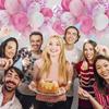 Confetti Balloons White Cream Birthday Party 26cm Strong Durable 25pcs