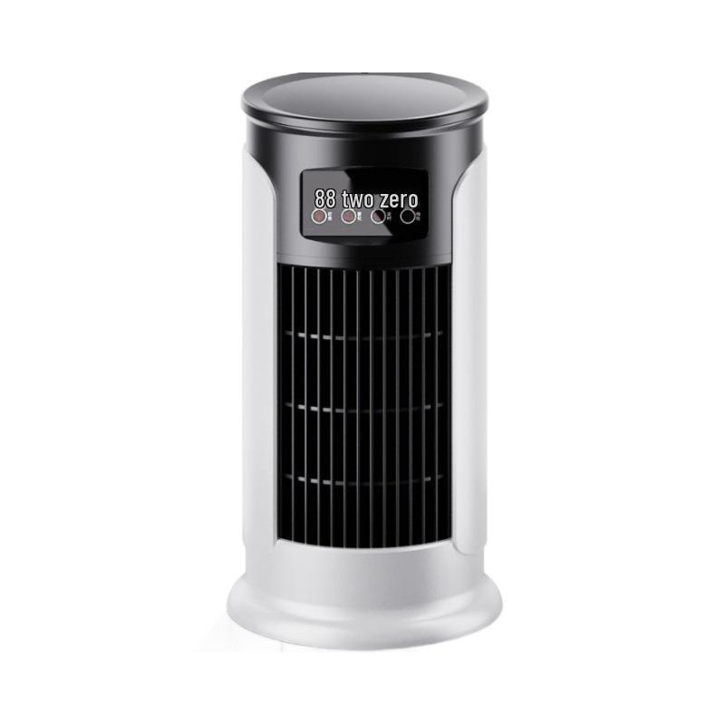 

USB Desktop Air Cooler Fan with Humidifier and Timer for Home or Office White Air Cooler/English Packaging