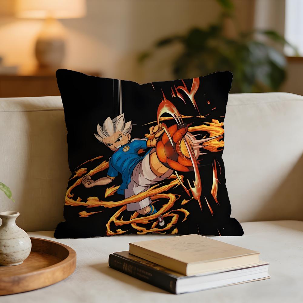 

Anime Inazuma Eleven Axel Blaze Cushion Cover Short plush pillowcase for bed sofa carwashable 30x30cm
