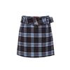 Veromoda Women's Plaid A-Line Mini Skirt