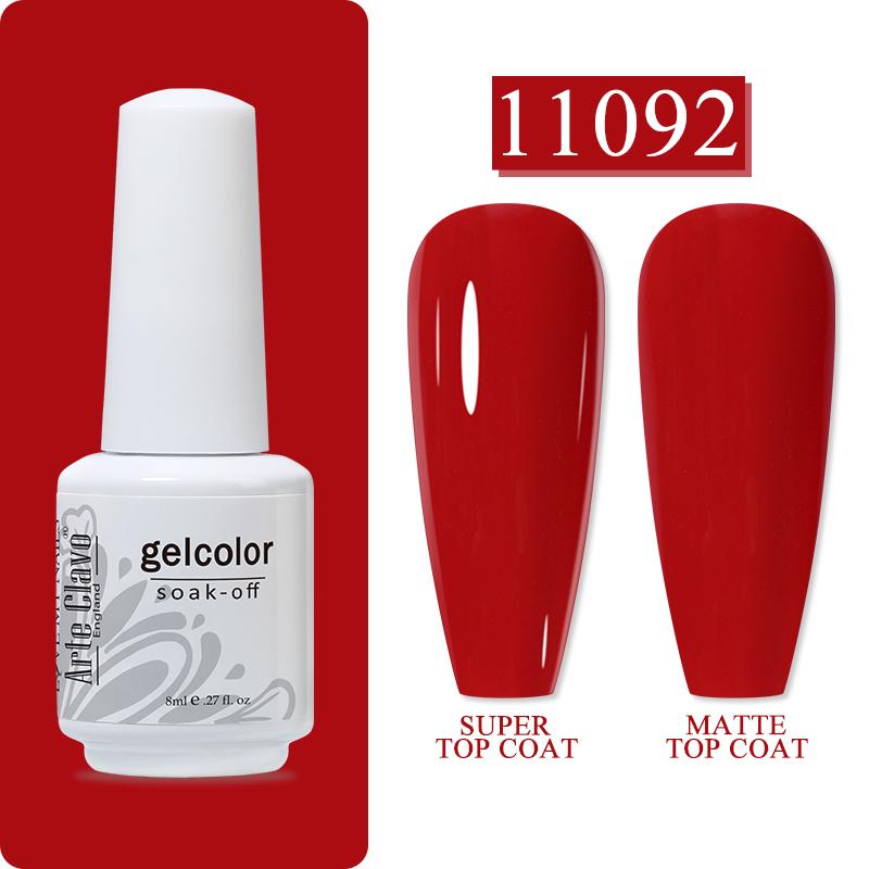 

Arte Clavo Гель-лак Полуперманентный гель-лак для ногтей Маникюр Классический цветной гель-лак для ногтей Праймер Nail Art Hybrid Gellak