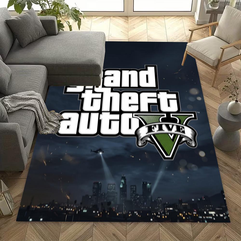 Grand Theft Auto Iv Carpet Suitable For Study Room Decorate Room Game Room Foyer Antislip Rug Decorate Offices