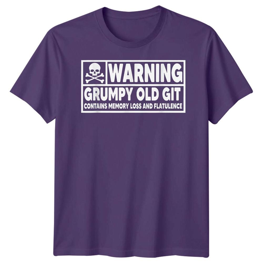 Unisexs Grumpy Old Git Funny Fathers Day TShirt Tee Best Dad Ever Papa Life 1FD