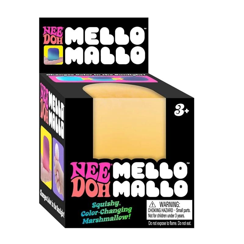 NeeDoh Mello Mallo UV Reactief Squishy - Kleurveranderend Niet-Toxisch Stressverlichtend Speelgoed