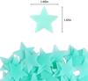New Style Colorful Glow In The Dark Luminous Stars Plastic Wall Stickers Murals Decals for Home Decor Ceiling Wall Decorate