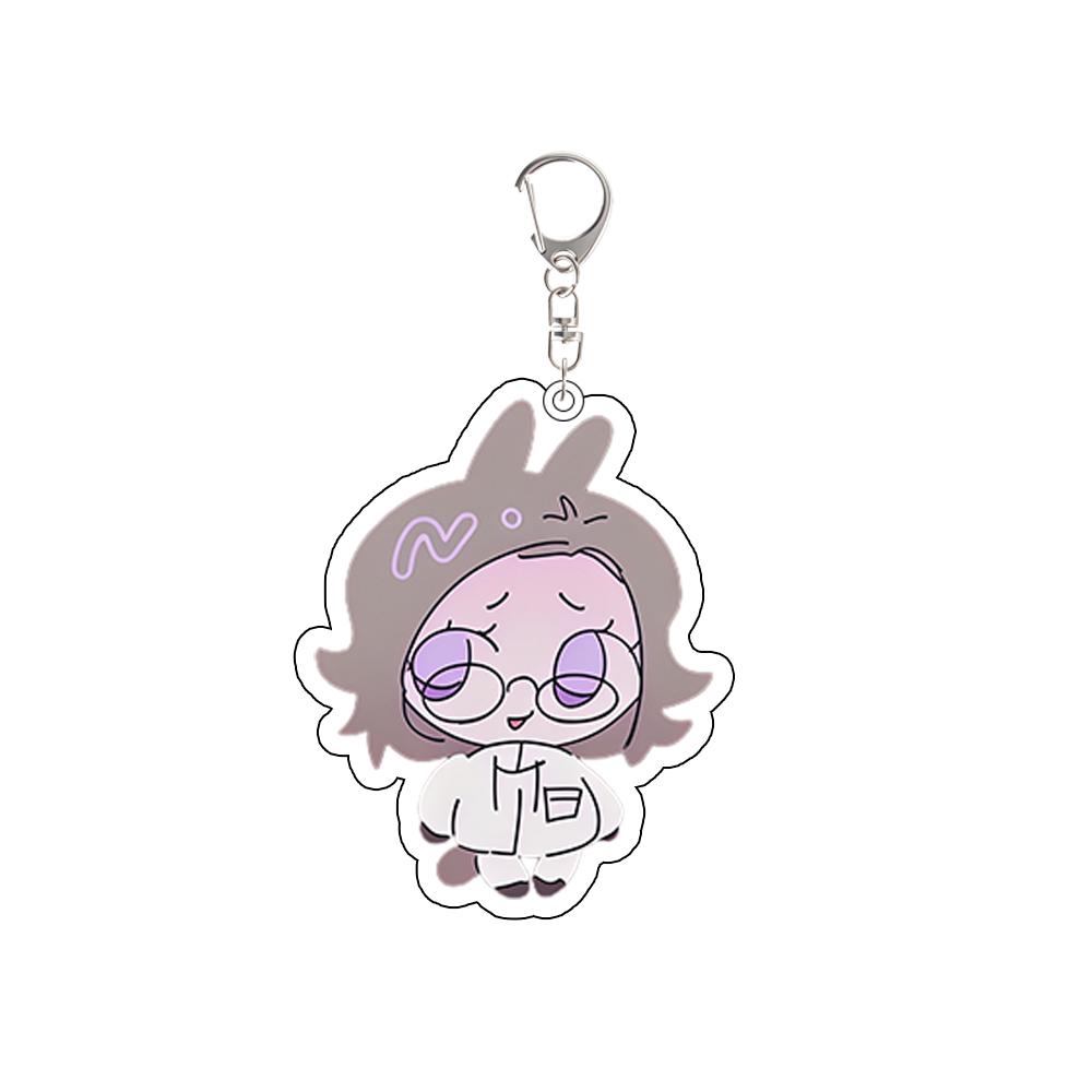 Game Acrylic Keychain Eito Aotsuki Takumi Sumino Yugamu Omokage Darumi Amemiya Kako Tsukumo Peripheral Backpack Accessories Gift