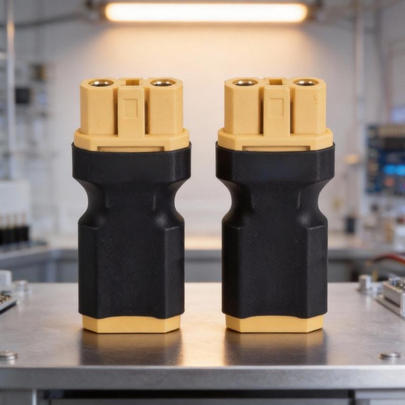 Adattatore Connettori Paralleli XT60 Per Espansione Batteria Connessione Affidabile Saldatura Sicura Leggero 1 Femmina a 2 Maschi