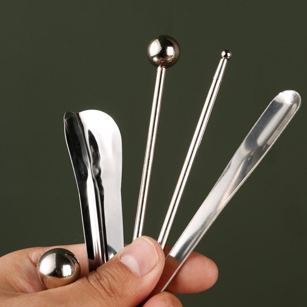4 Stück Edelstahl Fliesenboden Fugenpresse Ball plus 5 Stück Schönheitsfugenwerkzeug Set zum Füllen von Fliesenfugen und Glätten von Fugen