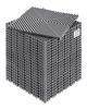 Interlocking Drainage Mat, 12” X 12” Modular Interlocking Cushion, 24 Pcs Splicing Drainage Mats