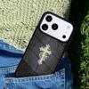 Cross on Bible Christian Catholic Phone Case Cover for IPhone 11 12 13 14 15 16e 17 Pro Max Coque for IPhone 17 Air