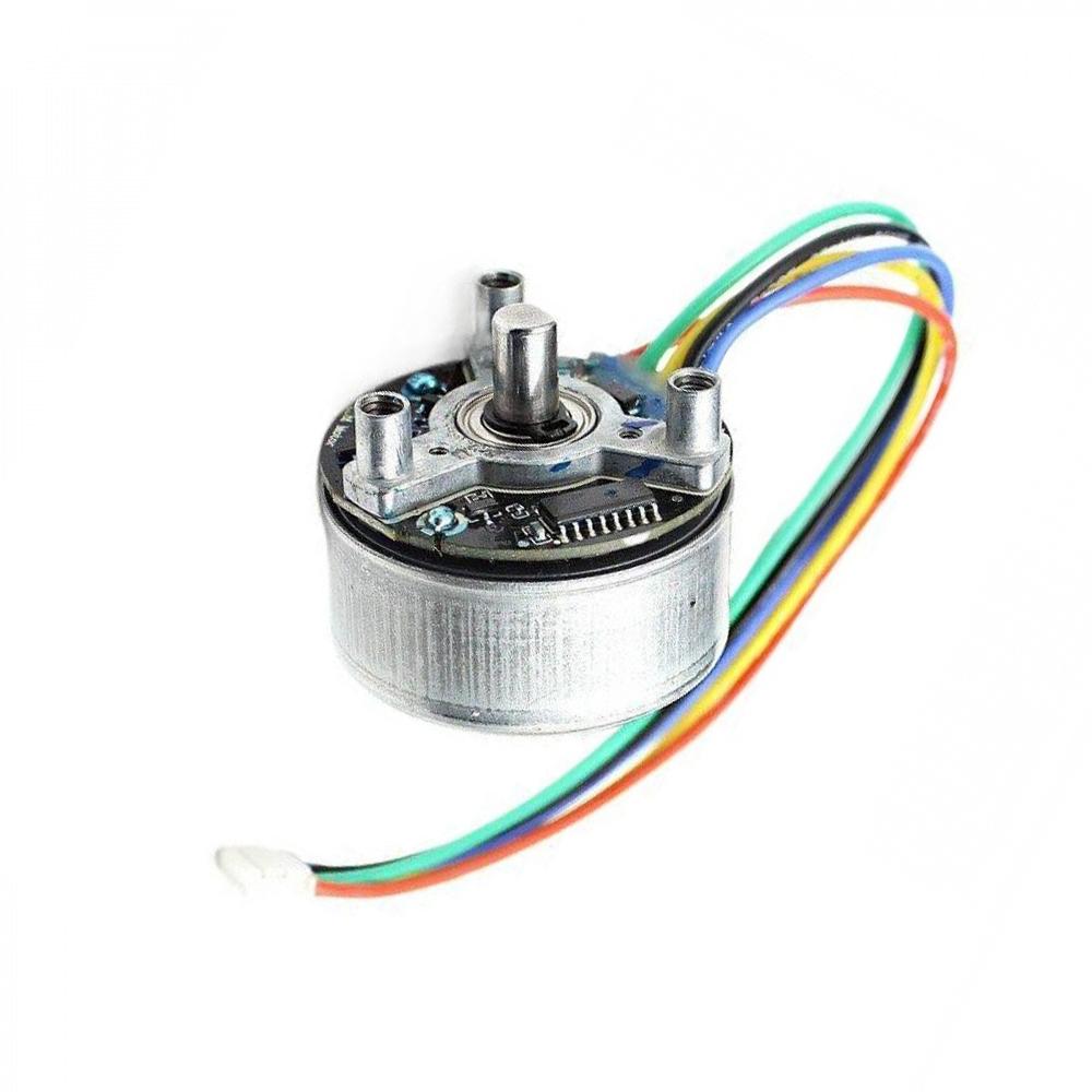 BL3825O-067 Outer Rotor Brushless Motor DC12V 3800RPM Support PWM Speed Control Forward Reverse 6mm D-Shaft Brushless Motor