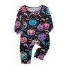 Family Matching Print Sets Pajamas Loungewear Outfits Family Matching Long Sleeve Tops+Pants Set