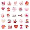 50pcs Valentine'S Day Stickers,l Waterproof Romantic Stickers for Laptops, Gifts and Valentine'S Day Wall, Window Decorations
