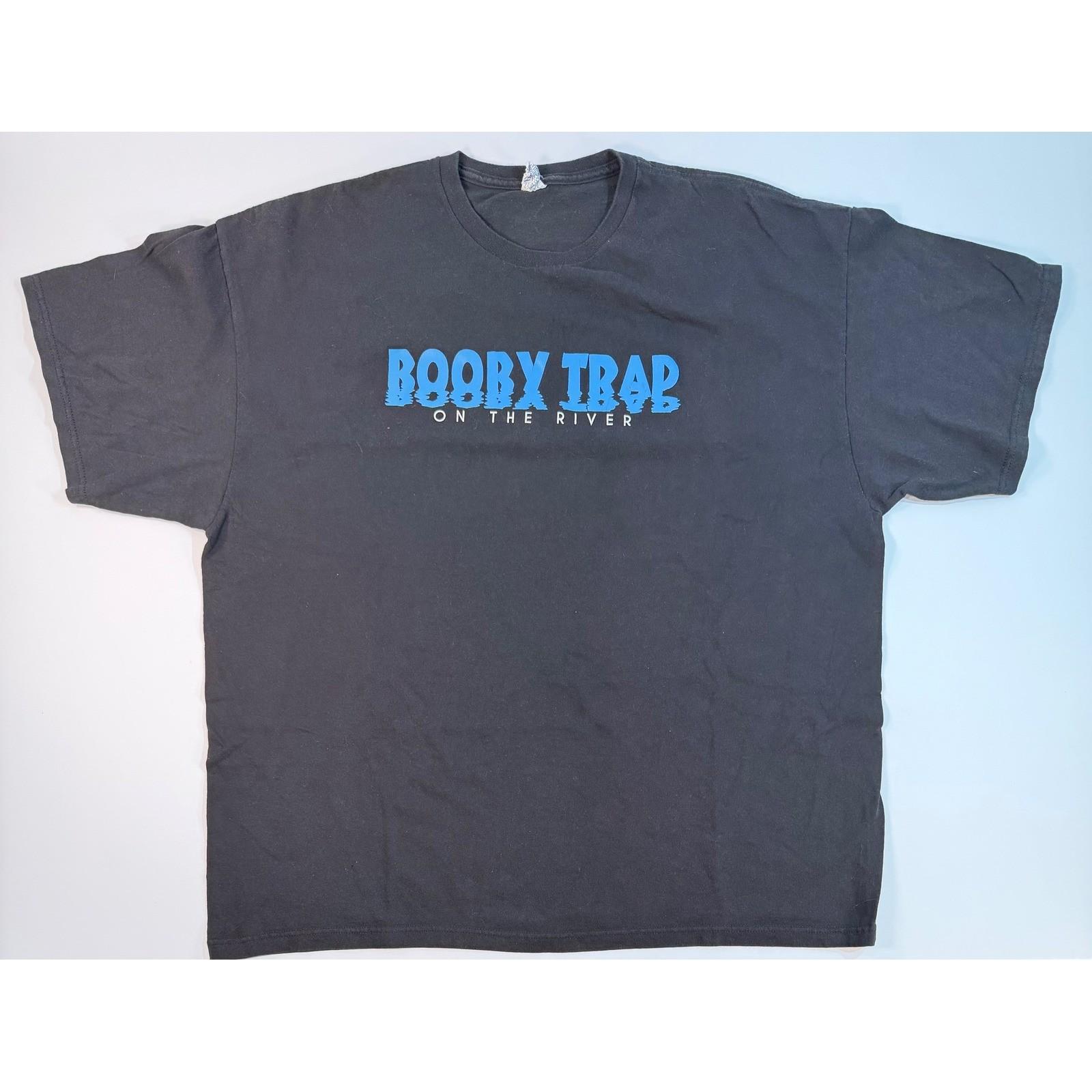 Booby Trap On The River Graphic Mens 3XL Miami Club Unisex T-Shirt XXXXL