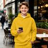 Kinder Pullover Hoodie Langarm Kapuzenpullover für Jungen und Mädchen Freizeitkleidung