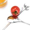 6 Pack Tableware Dessert Spoons Stirring Spoon for Kitchen Stirring Mixing Sugar
