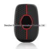 Renault Koleos 3-Button Hollow Silicone Key Cover with Honeycomb Pattern