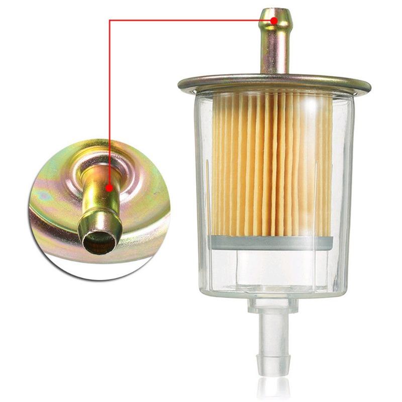1pc Gasoline Filter Diesel Extra Large Fuel Filter Universal RV Inline Fuel Line For Garden Tools Scooters Motorcycles Car Part Fuel Filters5