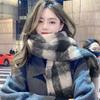 Thickened Warm Women'S Scarf Winter Multifunctional Shawl Soft And Comfortab