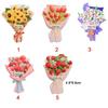 Bouquet Souvenir Cartoon Simulation Sunflower Refrigerator Sticker Roses Flowers Magnetic Stickers