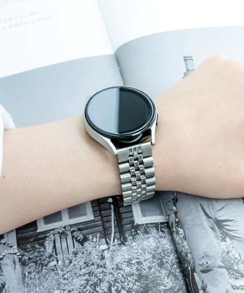 Nuateu [6Color] Galaxy Watch Jubilee Metal Strap 20/22Mm