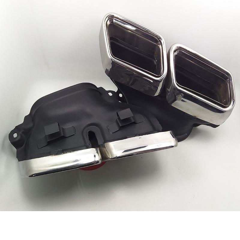 AMG-Compatible Stainless Steel Quad-Outlet Tailpipe for Mercedes-Benz