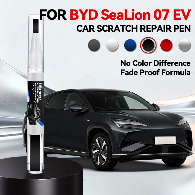 Für BYD Sea Lion 07 EV 2023-2025 D49 Lackreparaturstift Touch-Up Kratzerentferner DIY Autozubehör Schwarz Weiß Grau Lila