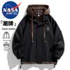 NASA MARVEL Kapuzenjacke im Fake-Zweiteiler-Look