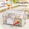Acrylic Transparent Flip-Lid Desktop Storage Box