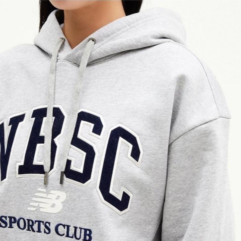 New Balance Uni Nbsc Brushed Hoodie Nbn0d41823 Ac